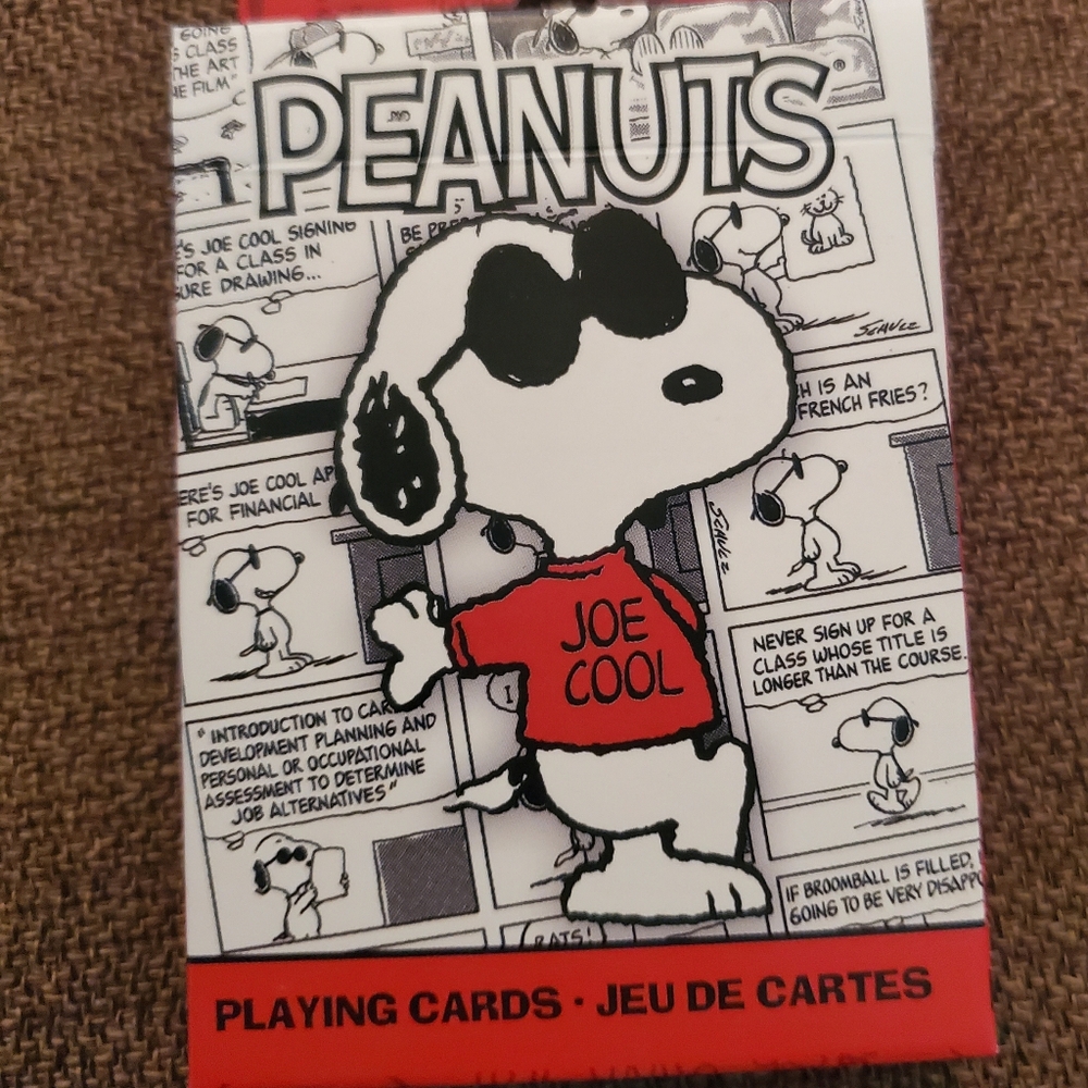 Aquarius Peanuts Playing Cards- NIB